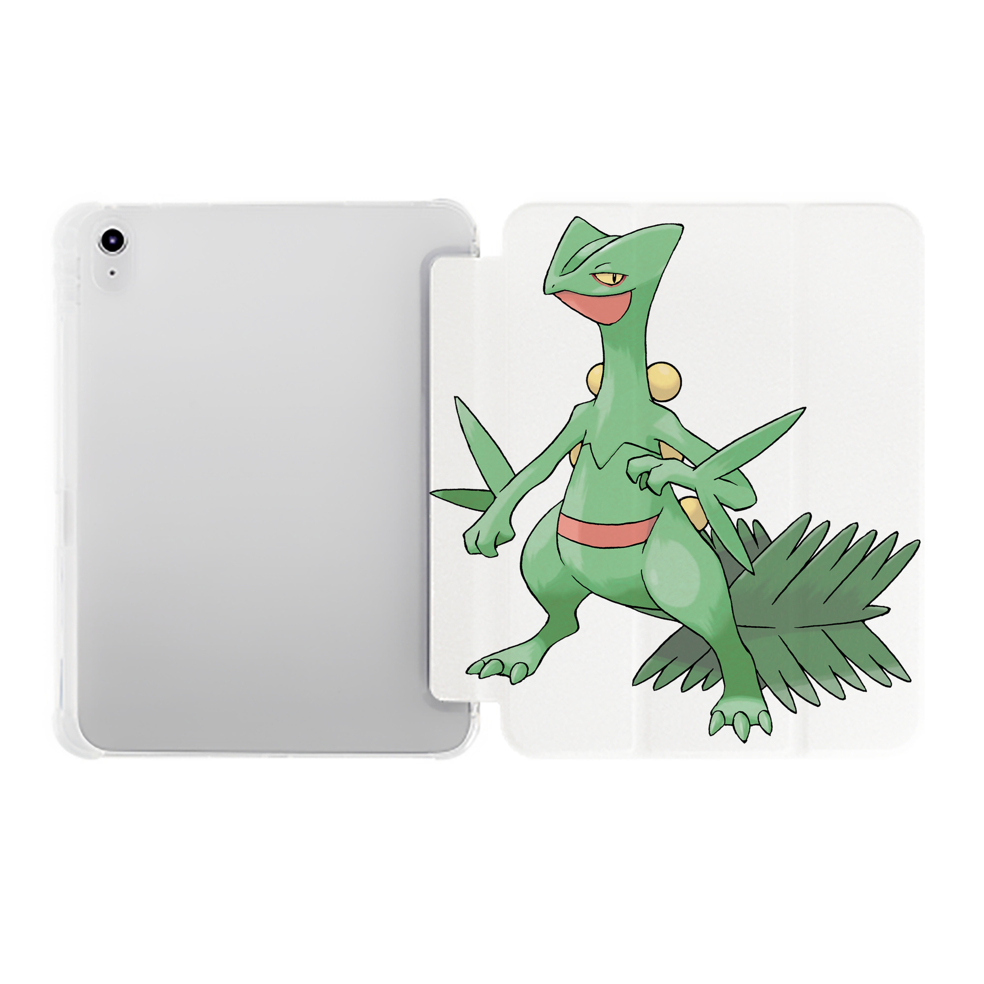 （画像用） ポケットモンスター Pokémon IPad ケース ペン収納付き 三つ折りスタンド PUレザー×シリコン 対応機種9.5/10.5/10.9インチ